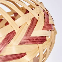 Style Boho-Chic-hofstein Suspension Jaurama Noir, 3 lumières