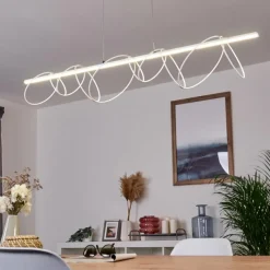 hofstein Suspension Jimma LED Blanc, 8 lumières