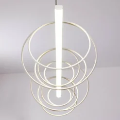hofstein Suspension Jimma LED Blanc, 8 lumières