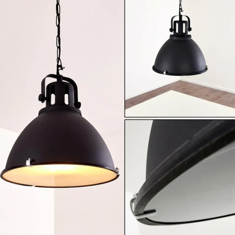 hofstein Suspension Jonsered Noir, 1 lumière