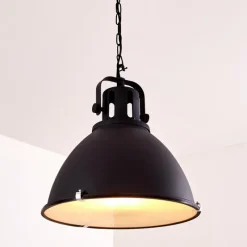 hofstein Suspension Jonsered Noir, 1 lumière