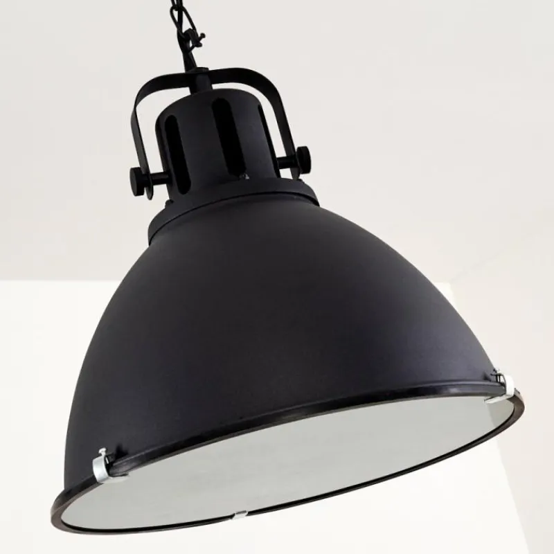 hofstein Suspension Jonsered Noir, 1 lumière