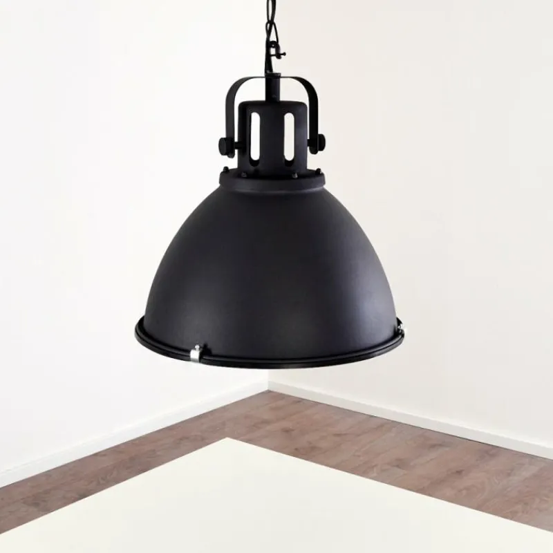 hofstein Suspension Jonsered Noir, 1 lumière