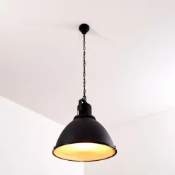 hofstein Suspension Jonsered Noir, 1 lumière