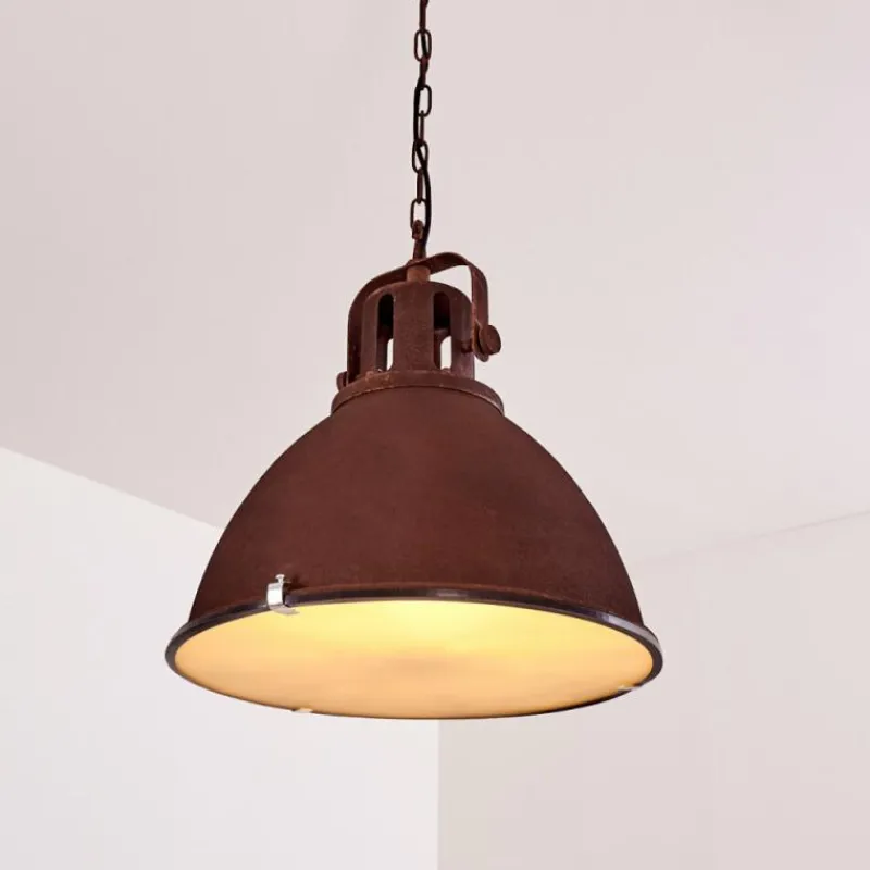 hofstein Suspension Jonsered Rouille, 1 lumière