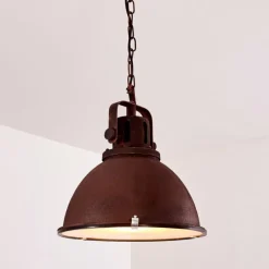 hofstein Suspension Jonsered Rouille, 1 lumière