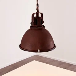 hofstein Suspension Jonsered Rouille, 1 lumière
