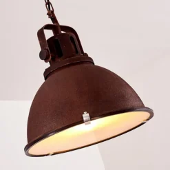 hofstein Suspension Jonsered Rouille, 1 lumière