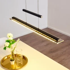 hofstein Suspension Junsele LED Noir, 1 lumière