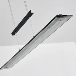 hofstein Suspension Junsele LED Noir, 1 lumière