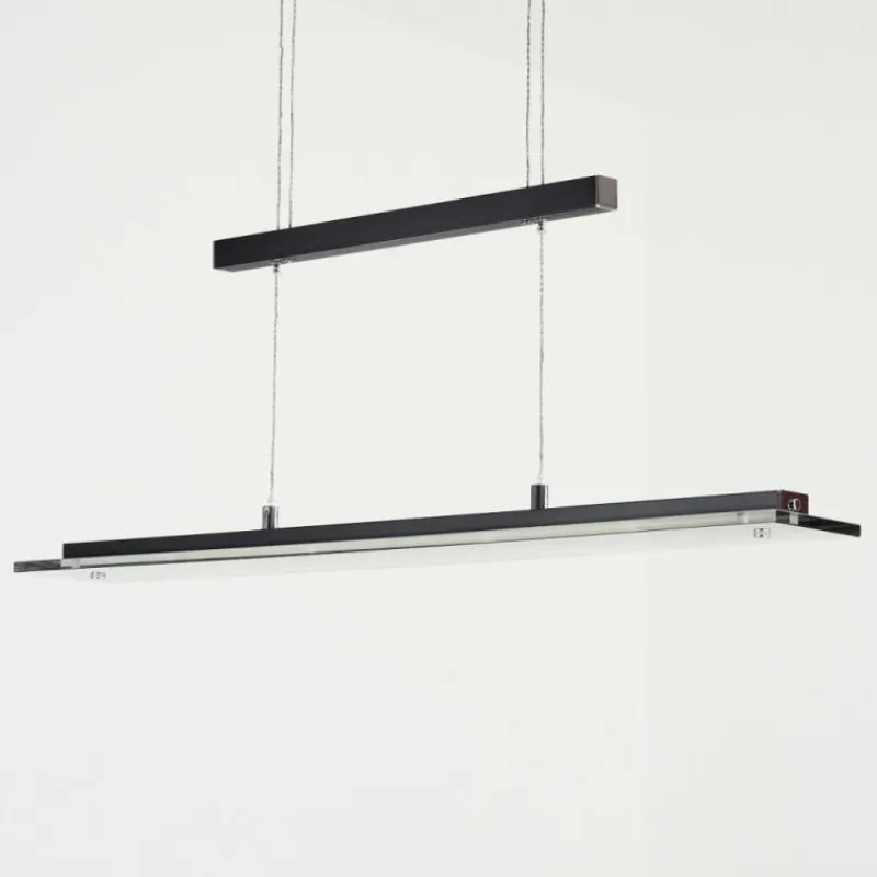 hofstein Suspension Junsele LED Noir, 1 lumière