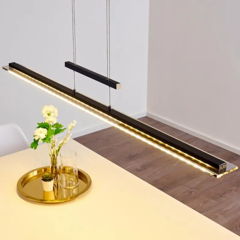 hofstein Suspension Junsele LED Noir, 1 lumière