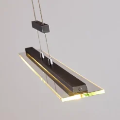 hofstein Suspension Junsele LED Noir, 1 lumière