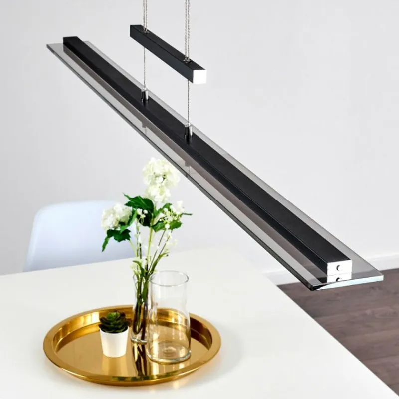 hofstein Suspension Junsele LED Noir, 1 lumière