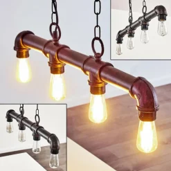 hofstein Suspension Kajen Rouille, 4 lumières* Suspensions