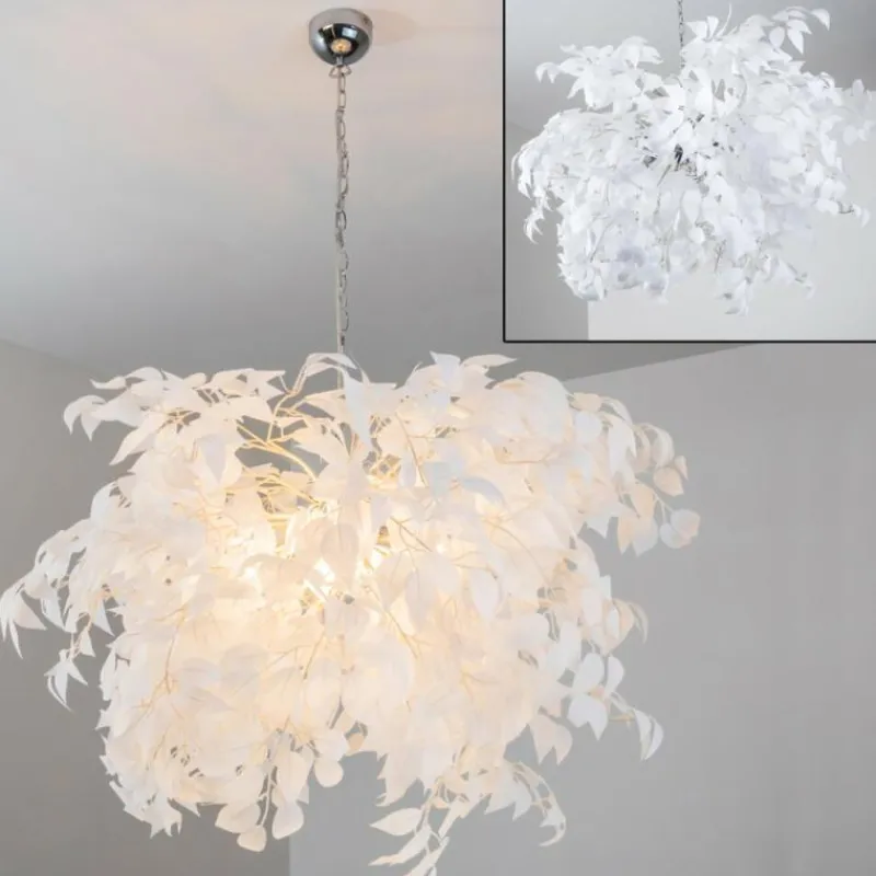 hofstein Suspension Kallax Blanc, 4 lumières