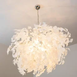 hofstein Suspension Kallax Blanc, 4 lumières