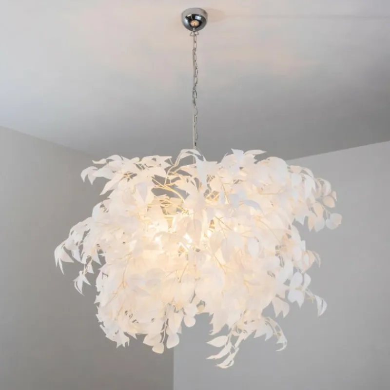 hofstein Suspension Kallax Blanc, 4 lumières