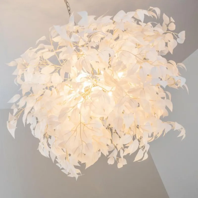 hofstein Suspension Kallax Blanc, 4 lumières