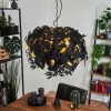 Lampes Dorées-hofstein Suspension Kallax Noir, 4 lumières