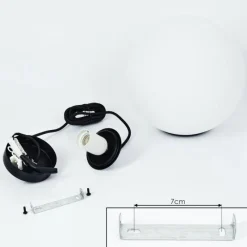 hofstein Suspension Karhia Noir, 1 lumière