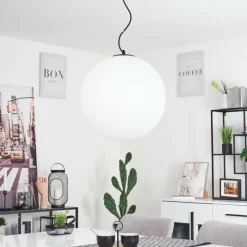 hofstein Suspension Karhia Noir, 1 lumière