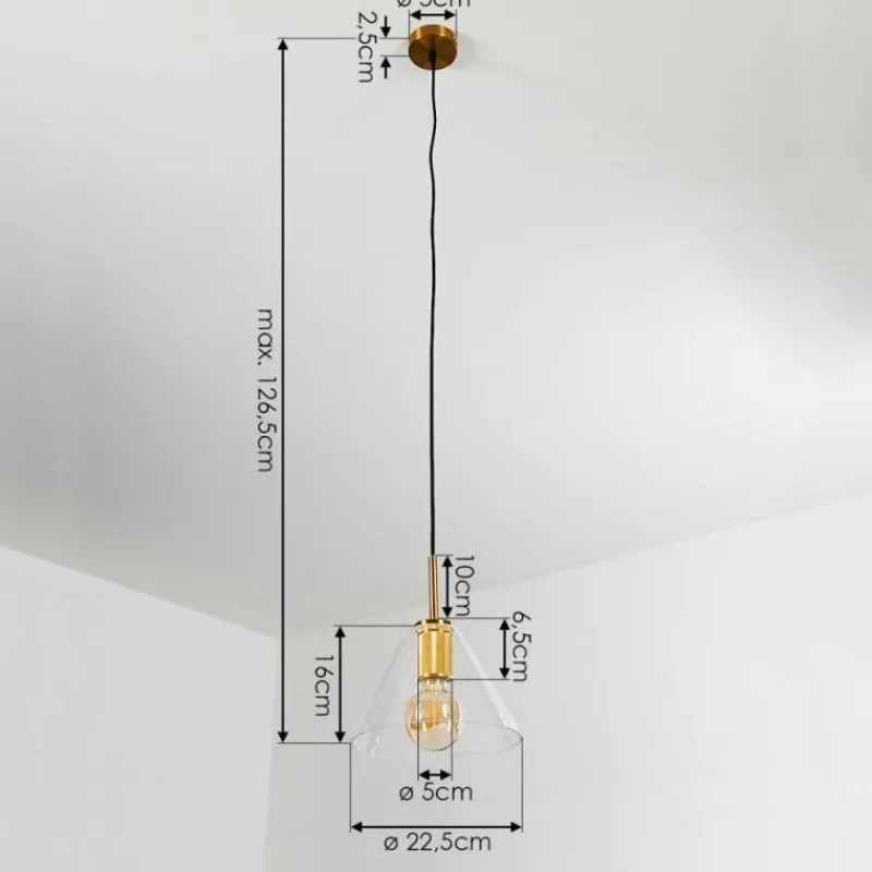 hofstein Suspension Karo Laiton, 1 lumière