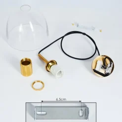 hofstein Suspension Karo Laiton, 1 lumière