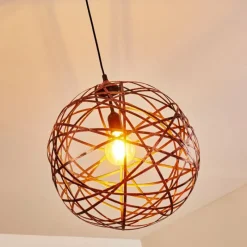 Lampes À Boules-hofstein Suspension Kefikon Cuivre, 150 lumières