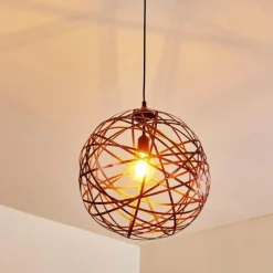 Lampes À Boules-hofstein Suspension Kefikon Cuivre, 150 lumières