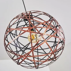 Lampes À Boules-hofstein Suspension Kefikon Cuivre, 150 lumières