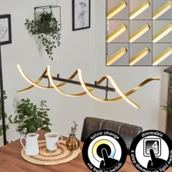 hofstein Suspension Khovet LED Noir, 1 lumière