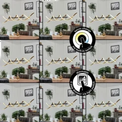 hofstein Suspension Khovet LED Noir, 1 lumière