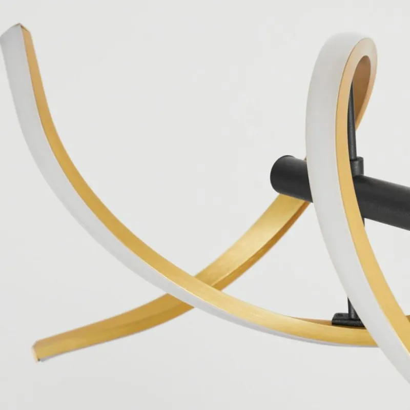 hofstein Suspension Khovet LED Noir, 1 lumière