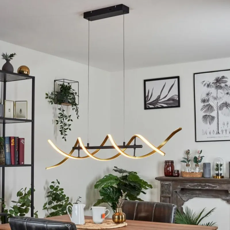 hofstein Suspension Khovet LED Noir, 1 lumière