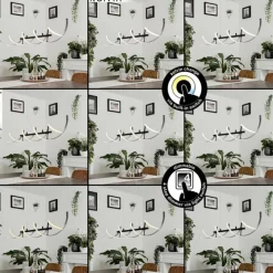 hofstein Suspension Khovet LED Noir, 1 lumière