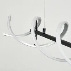 hofstein Suspension Khovet LED Noir, 1 lumière