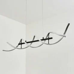 hofstein Suspension Khovet LED Noir, 1 lumière