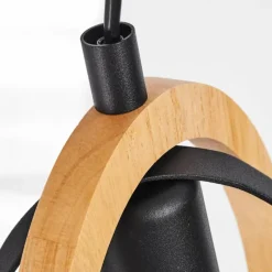 Lampes Vintages & Rétros-hofstein Suspension Kintore Noir, 3 lumières