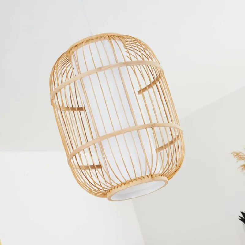 Lampes En Tissu-hofstein Suspension Kondoz Blanc, 1 lumière