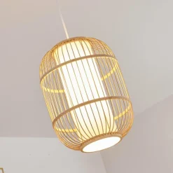 Lampes En Tissu-hofstein Suspension Kondoz Blanc, 1 lumière