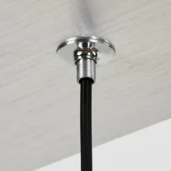 hofstein Suspension Krachang LED Aluminium, 1 lumière