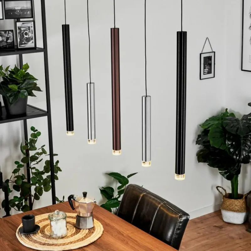 hofstein Suspension Krachang LED Aluminium, 1 lumière