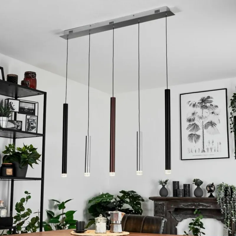 hofstein Suspension Krachang LED Aluminium, 1 lumière