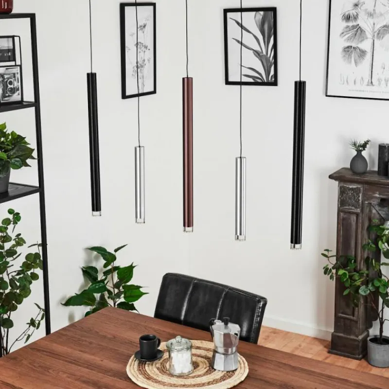 hofstein Suspension Krachang LED Aluminium, 1 lumière