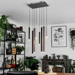 hofstein Suspension Krachang LED Aluminium, 1 lumière