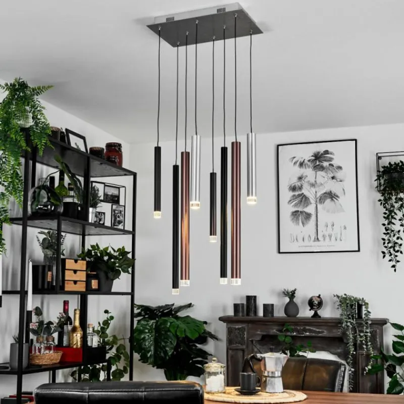 hofstein Suspension Krachang LED Aluminium, 1 lumière