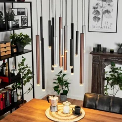 hofstein Suspension Krachang LED Aluminium, 1 lumière