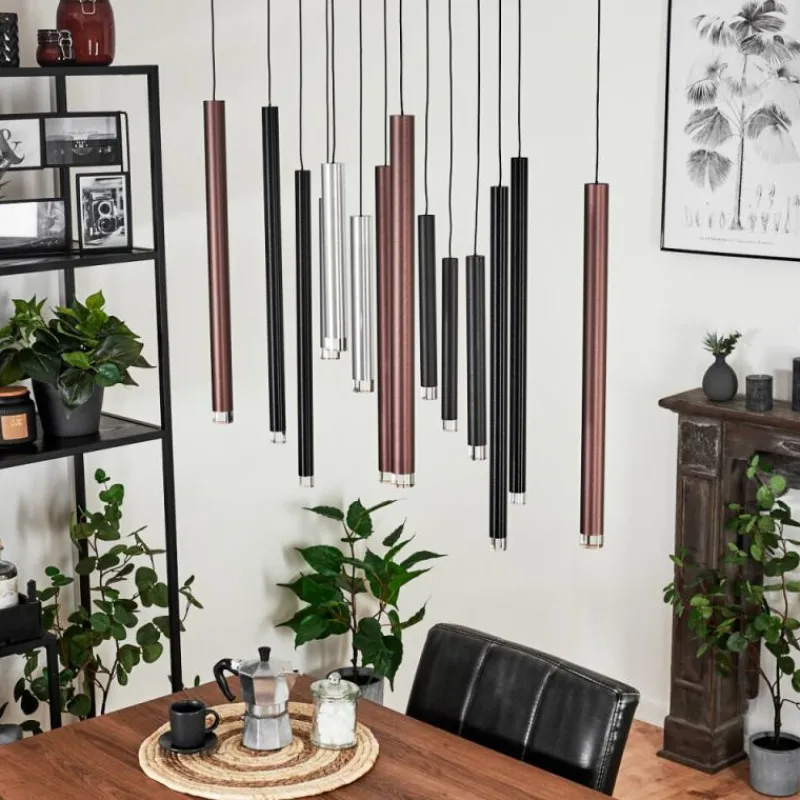 hofstein Suspension Krachang LED Aluminium, 1 lumière