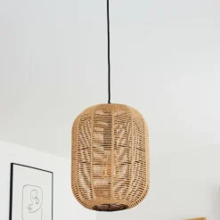 Style Boho-Chic-hofstein Suspension Krens Noir, 1 lumière